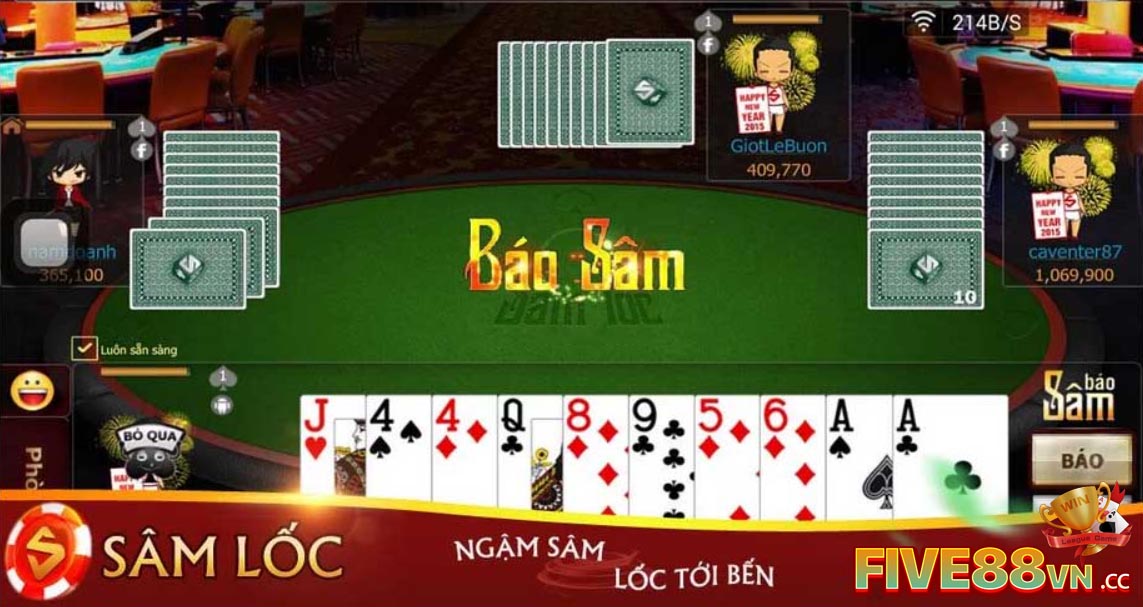 Đánh sâm lốc Five88